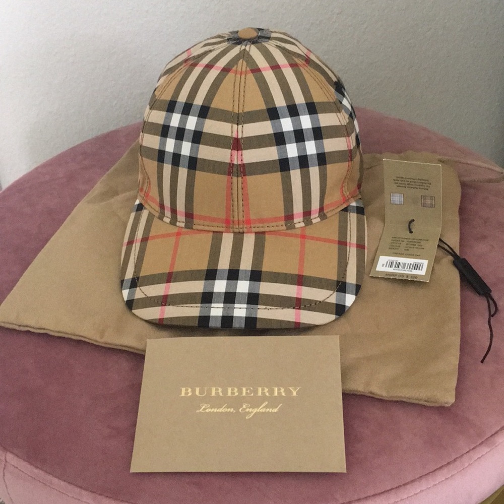 Burberry cap